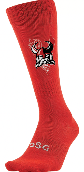 Vikingz Football Over the Calf Socks