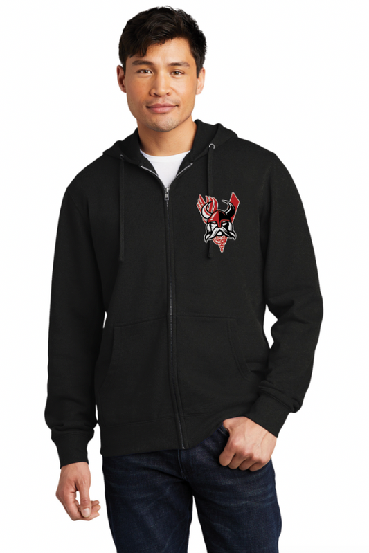 Vikingz Football Zip-Up Hoodie