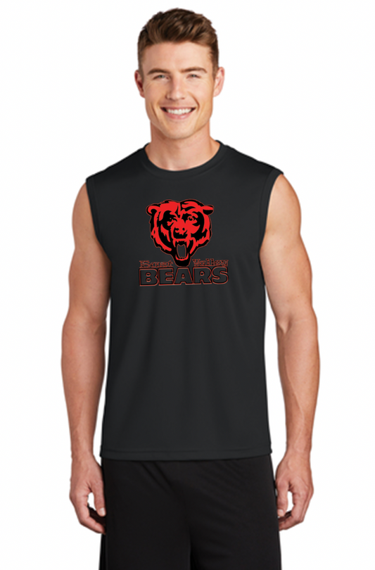 EV Bears Football Sleeveless Performance T-Shirt