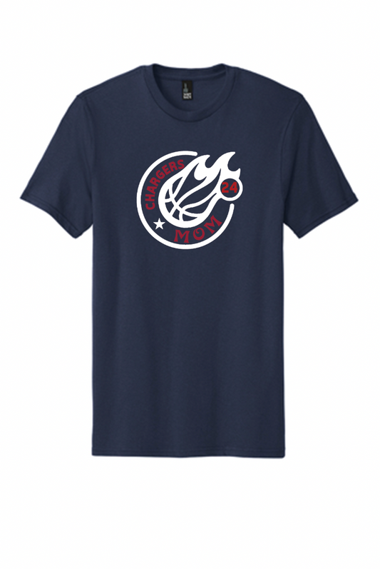 McClintock Chargers Basketball Mom T-Shirt