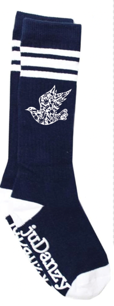 Kyrene de la Paloma Doves Youth Knee High Striped Socks