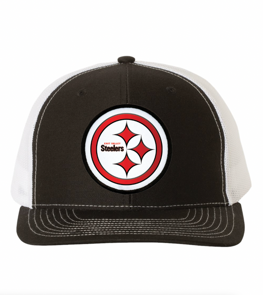 Steelers Patch Football Trucker Hat