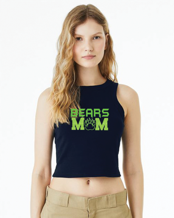 Chandler Bears Women's Micro Rib Racer Tank