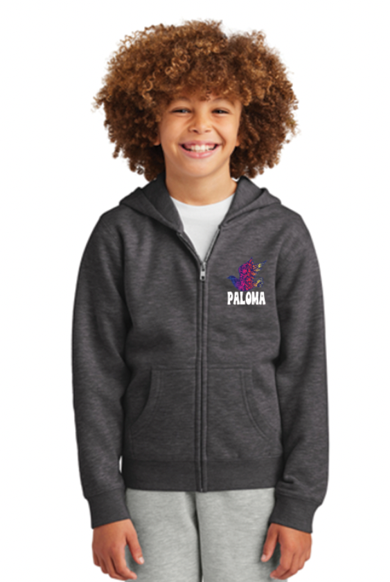 Paloma Doves Full Zip Hoodie