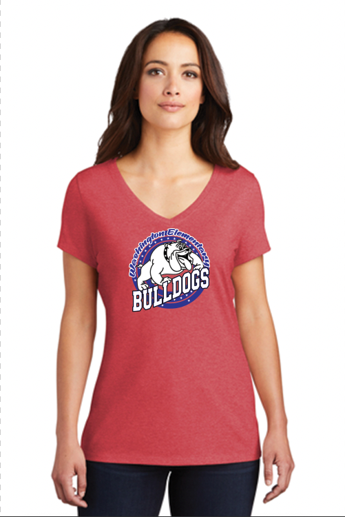 Washington Elementary Women's Tri-blend V-Neck