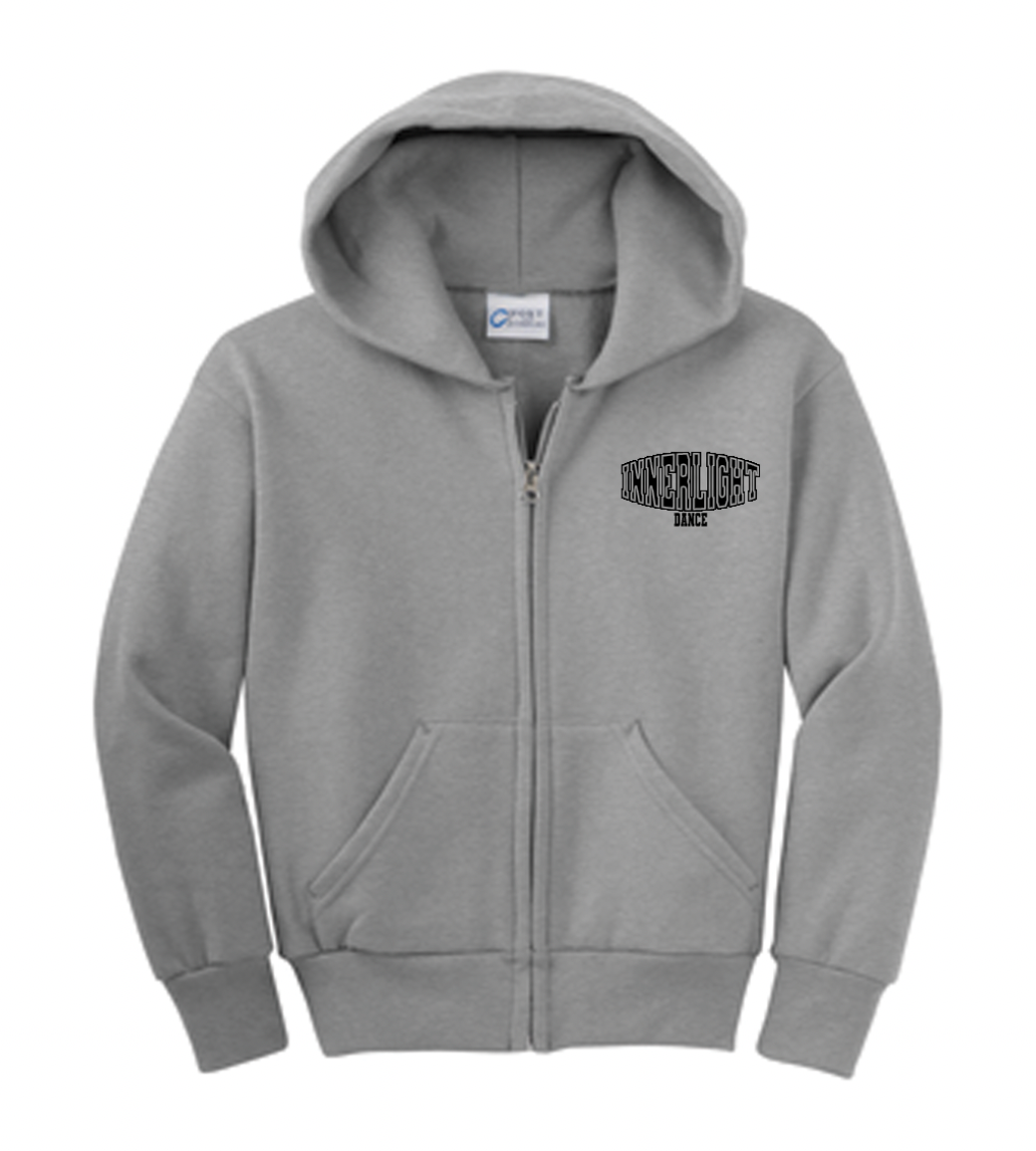 Innerlight Dance Zip-Up Youth Hoodie- 2 colors